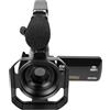 Akozon Videocamera 8K 96MP WiFi con Zoom Digitale 18x | Schermo Touch da 3,0 Pollici, Messa a Fuoco Automatica con Giroscopio a 6 Assi, Microfono Esterno, Paraluce,