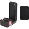 LKIRYUF Fast Clip Stand Adattatore per Pocket4P / 4/3, colore nero | Con meccanismo a clip e inclinazione di 180 gradi per riprese versatili, foro per vite da 1/4 pollici per montaggio su