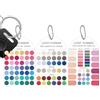 Generico Set Carte Palette Colori Cartelle Complete Personali Portatili Neutre | Colore Abbigliamento e Trucco per Pianificare Trucco e Guardaroba Autunno Inverno