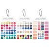 Buhygn Set Carte Palette Colori Personali Campioni Personali Completi per 12 | Guida Portatile Modelli Colore per Pianificare Trucco e Guardaroba Autunno Inverno