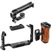 Generico Cage per fotocamera, compatibile con Sony, FX30 FX3 | Rabbit cage, impugnatura laterale superiore, accessorio luce foto, modello 66225(Green)