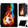 Mixroom - Custodia per iPad 10 10,9 Pollici 10a Generaz. Modello 2022 Cover per Apple iPad Smart Case Prottetiva Pieghevole Supporto Stand Disegno Calcio LN82