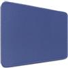 Sidorenko Tappetino per mouse 28 x 20 cm, con bordi cuciti, tappetino antiscivolo per mouse in blu indaco, tappetino per mouse per PC con superficie liscia