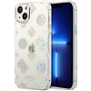 CG MOBILE Guess - Custodia rigida per iPhone 14 Plus in custodia IML bianca, antigraffio,