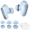 AhaStyle Cuscinetti auricolari per auricolari Bose QuietComfort Ultra di | 3 paia: S + M + L, scatola portaoggetti aggiunta, antiscivolo, vestibilità sicura, riduzione del rumore, comodo silicone