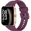 KIUVKAS Smartwatch Uomo Donna,1.95 Orologio Smartwatch con Effettua/Risposta Chiamate,140+ Sportive Fitness Tracker con Pressione Sanguigna e Monitor Sonno,IP68 Smart Watch per Android/iOS