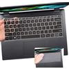 i-Tensodo 2 coperture per tastiera per Acer Swift 3 SF314-44 SF314-512 SF314-512T, Swift 3 OLED SF314-71, Swift X 14 SFX14-51G SFX14-71G, Swift Go SFG14-71 SFG14-Computer portatile 71T da 14 (nero+trasparente)
