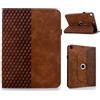 TEDTIKJT Custodia per Samsung Galaxy Tab S6 Lite 10.4 2024/2022/2020 SM-P610 P620 Tablet Cover Case 360°Ruotabile Funzione di Supporto Multiangolare Case PU Pelle Flip Tasca Custodia,Marrone
