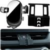 Kacarx Porta Cellulare Auto Per Toyota RAV4 accessori [Solo compatibile con Toyota RAV4 XA50,anni 2019-2025] Rotativo 360°、Funzionamento a una mano、Facile da installare