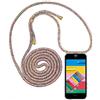 YuhooTech Custodia con Cordino per iPhone 5 / 5S / SE(2016), Cover con Collana Practical Stylish, Trasparente Morbido Silicone Leggero Soft TPU Bumper Antiscivolo Case per Cellulare Girocollo