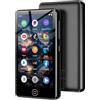 AGXOV Lettore MP3 con Bluetooth e WiFi, Lettore MP4 con Touchscreen da 4″ | Lettore MP3 Spotify con Android, video 1080P, audio HiFi ed espansione TF fino a 512GB per musica e film