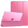 TwoStop Custodia per Apple iPad (Air 1st / Air 2nd / iPad 5th / iPad 6th) Generation - 9.7 - Auto Wake/Sleep - Modello n. A1474-A1475-A1476-A1566-A1567-A1822-A1823-A1893-A1954 (rosa)