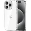 NEW'C Cover per iPhone 15 Pro, Trasparente TPU Morbido Antiurto Sottile | 6,1 Pollici, Silicone Gel, Antiurto, Antigraffio, Sottile