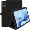Qiawum Copertura magnetica per DOOGEE T30SE / T30S / T30Pro / T30 Ultra 11 Pollici 2024 Nuovo Tablet Caso Palmare Tablet PC Folio Cuoio Stand Funda