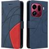 XINNI Cover Protettiva per Oppo Find X9 PRO Case | retrò Cellulare Custodia Libro Antiurto in Flip Pelle PU/TPU