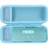 Lebakort Duro Viaggio Caso Custodia per JBL Flip 7/6 /5 Speaker Portatile (Blu chiaro)