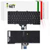 new net - Tastiera Compatibile con dell Latitude 5400, 5401, 5410, 5411, 7400 [Senza Frame - Senza trackpoint - Nera - Retroilluminata - Italiana]