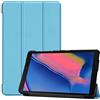 Saturcase - Custodia per Samsung Galaxy Tab A 8.0 (2019), in pelle PU, pieghevole, con supporto, custodia protettiva per tablet Samsung Galaxy Tab A 8.0 (2019) con S Pen SM-P200 P205 blu cielo
