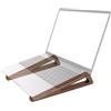 Yuecuu Supporto portatile portatile in legno di noce, supporto universale per computer portatile da 10 a 17 pollici