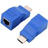 LeHang CAT5e HDMI Extender Amplificatore RJ45 Amplificatore di Segnale Ricevitore CAT6e Cavo 1080p HDTV 30 Metri