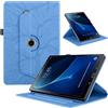 TEDTIKJT Custodia per Samsung Galaxy Tab A 9.7 (SM-T550/SM-T555) Tablet Custodia Pelle PU 360 Ruotabile Supporto Flip Protettiva Tablet Cover per Samsung Galaxy Tab A 9.7 Custodia,Blu Albero