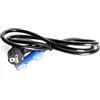 Aboiled Powercon spina 1,5 m, di alimentazione nero per luce da palcoscenico DMX512, per illuminazione , di alimentazione Aviation, spina UE