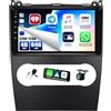 SIXTOP 4+64G Autoradio Bluetooth per Mercedes Benz A B Class B200 W169 A160 A180 A200 A220 2008-2011 con Wireless CarPlay Android Auto, 9 pollici Schermo Android 13 1280 * 720p con 32EQ GPS/WiFi RDS