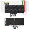new net Tastiera compatibile con Dell Latitude 5400, 7400 [Trackpoint - Layout ITA] | 5401, 5410, 5411 - Retroilluminata