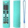 Generic Custodia protettiva in silicone adatta per LG AKB75375604 AKB75095302 AKB73715601 per telecomando LG AKB serie Smart TV Cover antiscivolo anti-graffio (verde menta)