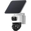 EUFY Anker Eufy eufyCam S4 Telecamera di sicurezza esterna 2 in 1 Telecamere...
