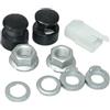 Generic Rondelle per dadi distanziali copridado, | Tappi a vite per alberi da 12 mm e 14 mm, distanziatori per dadi anteriori