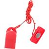 GATHINESS Chiave di Sicurezza Magnetica Rosso, per Tapis Elettrico | ABS e Magnete, Installazione Semplice, Arresto D'emergenza, Ricambio per Tappeti Elettrici