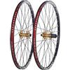 KUNYOS 24 Pollici/26 Pollici/27,5 Pollici/29 Pollici Ruote per Mountain Bike Alluminio Perno Passante Anteriore E Posteriore 32H Mozzi Freno A Disco per Cassetta 7-11 velocità