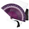 XINXWEN Nappe a ventaglio pieghevoli che cambiano colore,puntello for mano da ballo | Design pieghevole portatile for un facile trasporto e stoccaggio