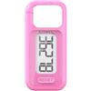 PQLXJJYUR Contapassi 3D For Camminare Con Ampio Display Semplice E Accurato Clip Rimovibile Cordino For Uomini, Donne Bambini Preciso E Facile Da Leggere(Pink)