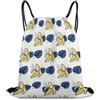 Morbuy 3D Motivo a Frutta Sacca Sportiva Zaino a Sacco (Banana) | Stampa Zaino Traspirante con Coulisse Sportivo Leggero Traspirante per Palestra, Scuola, Viaggi, Uomo Donna Unisex