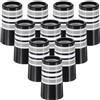 PATIKIL 10 Pezzi Ferrules Golf 0.370 Pollice ID Ferrules Golf Argento | Affusolati Multi-Anello, Per Ferri Da Golf, Con Punta Affusolata, Adatti Aste In Acciaio O Grafite, Affusolati, Multi-Anello