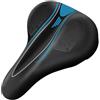 Todikaper Comodo sellino per bicicletta con memory foam simile al gel per lunghe pedalate, ampio cuscino imbottito per bici da città 25 x 19 cm