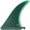 LeeQinersw Pinna di Ricambio Semitrasparente , Verde Con Marchio , 9 Pollici | Universale, Compatibile, Pinna Caudale, Surfisti, surfisti