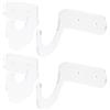 DEEPCRAFF 2 Paia Espositore per Mazze da Baseball Supporto Casa, in | Decorazione e Ordine Domestico, Adatto per Mazza da Baseball e Bastone Hockey, Design Trasparente