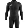 Accarugty Muta da uomo in neoprene da 2 mm a manica lunga per surf nuotata | Gomma cloroprenica SCR, collare elastico, blocca il calore, delicato sulla pelle, per nuoto, surf, snorkeling e canottaggio