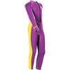 Aumotop Bambini Mutandina Intera per Sport Acquatici | Neoprene leggero, protezione UV, cerniera facile da indossare/togliere, perfetto per le immersioni, adatto per attività in