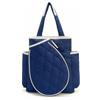 SunsoilGiant Zaino da Tennis con Design E Ampio Scomparto Interno Azzurro Dotato di Tasche Laterali Pratiche E Cerniera Frontale Obliqua Costruito in Nylon