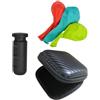 Generic Allenatore di equalizzazione dell'orecchio per immersioni, ausiliario | Strumento di presa a coste in lega di alluminio con 3 palloncini scatola di immagazzinaggio accessori per apnea pesca