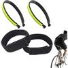Generico Fasce Da Pantaloni Da Bici Fasce Elastiche Caviglia 1 Set Clip