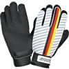 Generic Guanti da portiere da calcio, imbottiti, traspiranti, ammortizzanti | 1 paio di guanti da portiere da calcio per adulti, per partite professionali, leghe, tornei, sport
