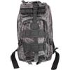 ULTECHNOVO Zaino Tattico da Campeggio Molte Tasche, Oxford Nero | Organizer da Esterno, Tracolla Regolabile, Capienza Ampia, per Campeggio e Attività All'aperto