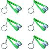 Generico Strumento detergente per occhiali, utensile per pulizie di occhiali 6 pezzi | Accessori di bicchieri portatili Strumento di pulizia morbida per v