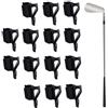 Sjfbebsy Clip per Mazza da Golf, Accessori per Clip per Sacca da Golf con Morsetto per Putter in plastica da 14 Pezzi per Uomo e Donna per Uso Esterno