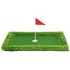 Qianly Tappetino da Golf Gggiante Sintetico | Pieghevole, prato-da Putting con Buche, Attrezzatura, per Giardino, Golfisti